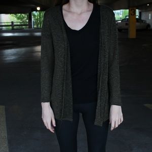 Dark Green Cardigan